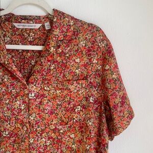Victoria’s Secret Floral Button Down